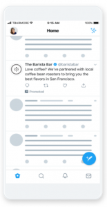 Twitterのプロモテキスト広告