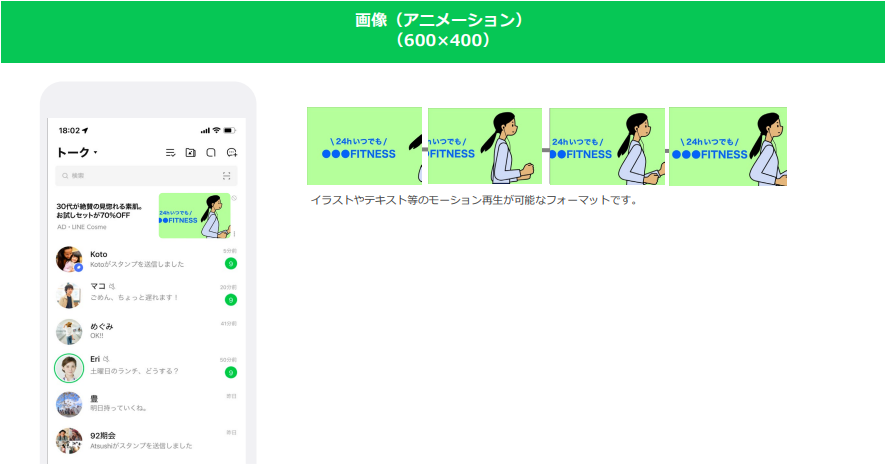 画像アニメーション