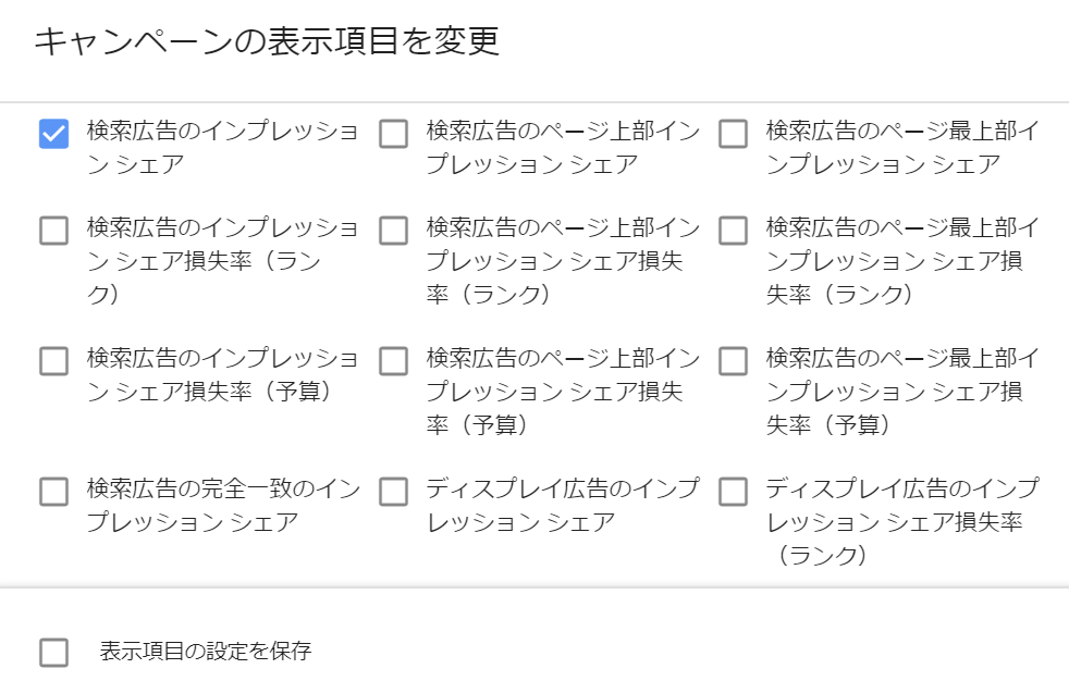 今後の指標